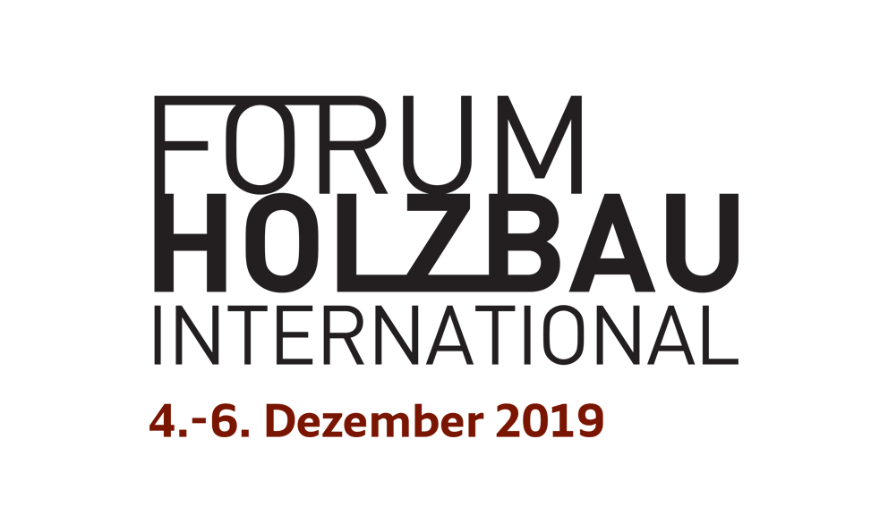 Forum Holzbau International Logo 2019 