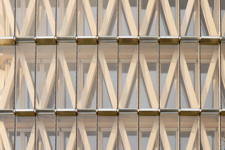 Detailbild Fassade Innovationsfabrik 2.0 Heilbronn